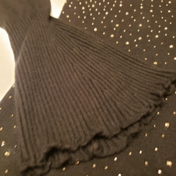 Black Embellished Sweater Size L - Picture 9 of 12